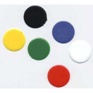  59100 Colored Plastic Discs   Opaque (100) Everything 