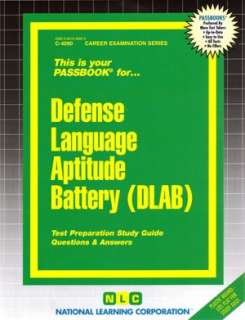   Defense Language Aptitude Battery (DLAB) by Jack 