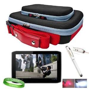 VG DROID XYBOARD 10.1 by MOTOROLA Accessories KIT Black with Red Hard 