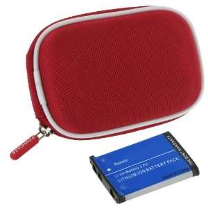  rooCASE 2n1 Nylon Hard Shell (Red) Case with Memory Foam 