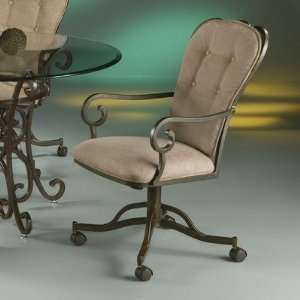   Magnolia Caster Chair in Autumn Rust   MA 160 AR 631: Home & Kitchen