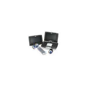  Portable DVD Entertainment System with Dual 7 LCD Screens 