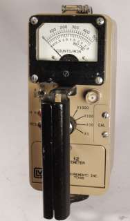 Ludlum Model 12 Radiation Ratemeter Detector Geiger Counter  