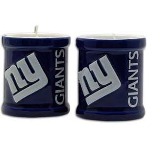 Giants Xpres NFL Votive Candle Two Piece Set  Sports 