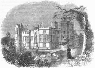 Caption below picture: 1296. Lambeth Palace: Garden view