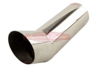 Inlet Round Weld On Stainless Steel Exhaust Tip  