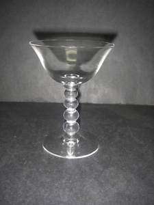 Libbey Rock Sharpe Glass KNOB HILL Stem Cocktail 5 h  