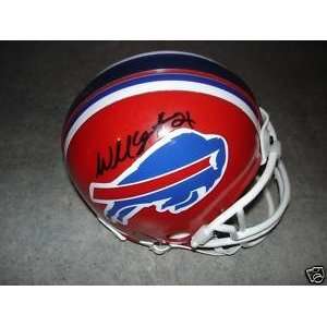 Willis McGahee Autographed Buffalo Bills mini helmet w/ COA