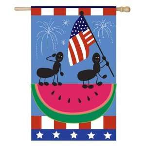  Patriotic Picnic Flag   Banner Patio, Lawn & Garden