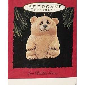   Keepsake Christmas Ornament Lou Rankin Bears 1995: Home & Kitchen