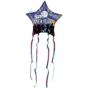  New Years Balloons  23 Shooting Star Holographic: Toys 