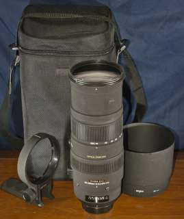 Sigma 150 500mm f/5 6.3 AF APO DG OS HSM Telephoto Zoom Lens (For 