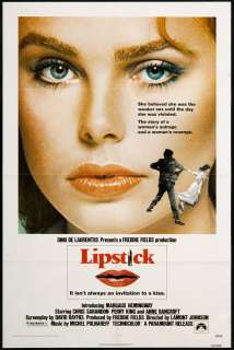 Lipstick 1976 Original U.S. One Sheet Movie Poster  