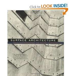    Surface Architecture [Paperback] David Leatherbarrow Books