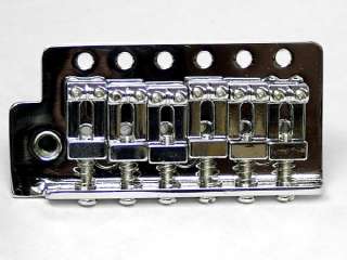 Left Handed Chrome Tremolo for Strats, Fits FenderSRV  