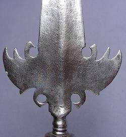 RARE C.1760 AMERICAN/ENGLISH INFANTRY SPONTOON HALBERD  