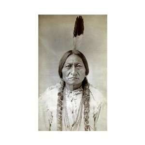  D.f. Barry   Sitting Bull Giclee Canvas: Home & Kitchen