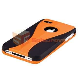10 Case Skin Pink Orange Cup Sharp Cover For iPhone 4 4S 4GS Sprint 