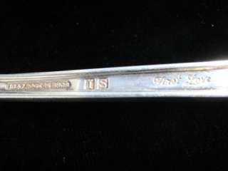 1847 ROGERS BROS IS FIRST LOVE DINNER FORK 1937 SILVER PLATE 