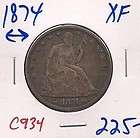 1857 Seated Liberty Half Dollar Extra Fine  