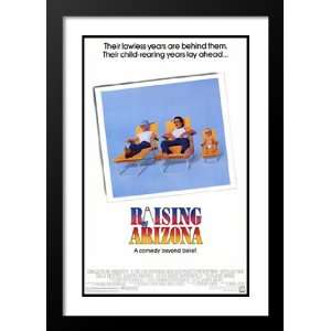Raising Arizona 20x26 Framed and Double Matted Movie Poster   Style A