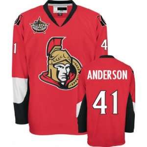 NHL Gear   Craig Anderson #41 Ottawa Senators Red Jersey Hockey 