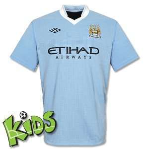 Manchester City Boys Home Football Shirt 2011 12: Sports 