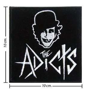 The Adicts Patch Music Band Logo I Embroidered Iron on Patches Free 