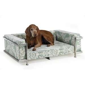  Bowsers Pet Products 8263 Moderno Bed   Satin Nickel 