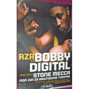   As Bobby Digital poster   Concert Flyer   Wu Tang Clan: Home & Kitchen