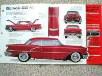 1954/1955/1956 OLDSMOBILE 88 SPEC SHEET/Brochure:SUPER  