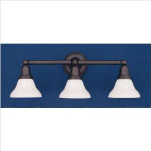  Hudson Valley 863 PN 348M 3 Light Historic Bathroom Light 