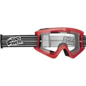  Answer Apex Equalizer Goggles, Red 018202 Automotive
