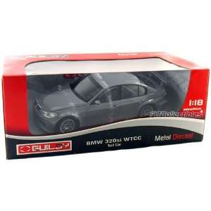  BMW 320 Si WTCC Test Car Grey 118 Diecast Model Toys 