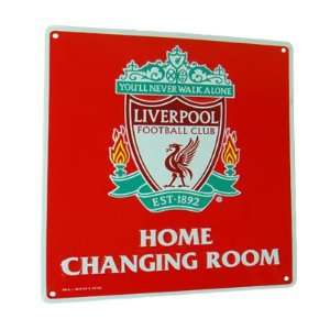    Liverpool FC. Home Changing Room Metal Sign