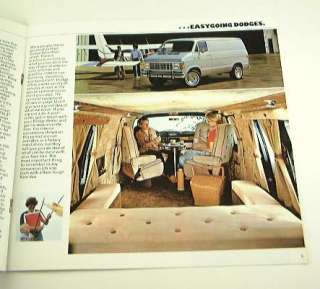 1983 83 Dodge Ram VAN BROCHURE B150 B250 MaxiVan  