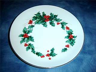The Pattern is Christmas Holly Dated 1995. Item Number 10408~