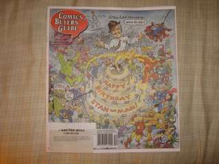 1997 CBG 1258 COMICS BUYERS GUIDE STAN LEE ISSUE MARVEL  