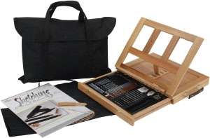   NOBLE  Easel Art Set With Easy To Store Bag Sketching by Royal Brush