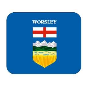    Canadian Province   Alberta, Worsley Mouse Pad 