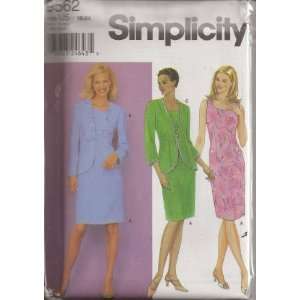  Simplicity 9562, Misses Dress and Jacket, Sz U5(16 24 