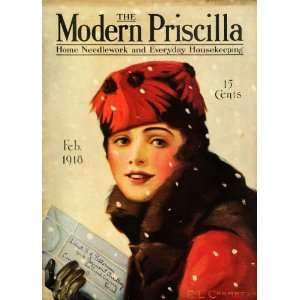  1918 Cover Modern Priscilla World War I Letters Home BK 