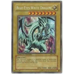   Limited Edition Blue Eyes White Dragon   Bpt 003 Card: Toys & Games