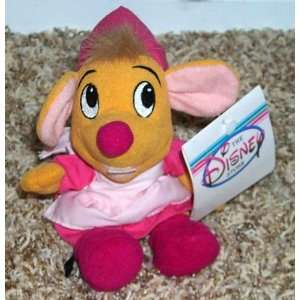   Disney Cinderella 7 Inch Plush Bean Bag Suzy Mouse Doll: Toys & Games