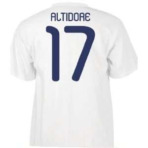  Joey Altidore USA 2010 World Cup Futbol / Soccer White Jersey 