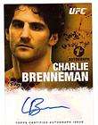 2010 TOPPS UFC SERIES 4 CHARLIE BRENNEMAN 1st AUTOGRAPH MMA AUTO 