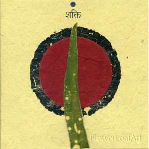    being Cards with Sanskrit Words; 4 Handmade Designs 