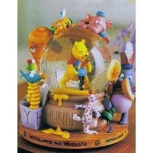  Heffalumps and Woozles Snowglobe Disney Winnie the Pooh 