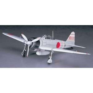   A6M2b Zero Fighter Type 21 Zeke Airplane Model Kit: Toys & Games