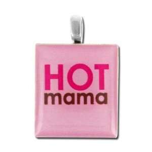  19mm Hot Mama Scrabble® Tile Pendant Arts, Crafts 